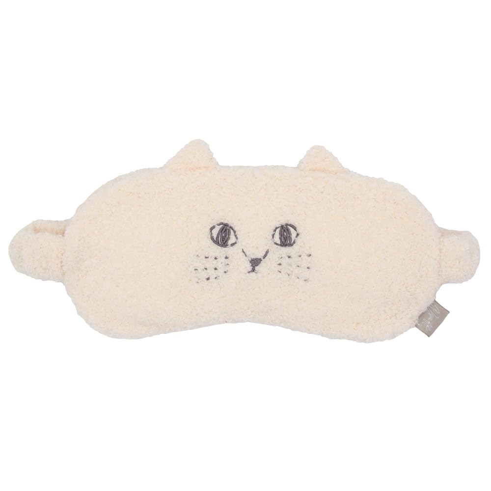 

Daikai Nyafunyafu Anmina Eye Pillow Eye Wake for W22 x 2cm ear 322514 - Cute, Nordic, Natural, Care, Up, Relaxation, Gift, Soothing, Nap, Sleeping, слоновая кость