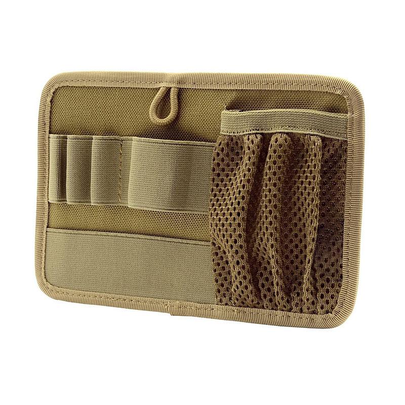 1pc Practical Convenient Outdoor Partition Net Bag With Hook Back Panel For Attaching Vests, Backpacks, And Expansion Tool Kits