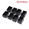 8Pcs Rectangle Silicone Chair Leg Caps Non-Slip Table Foot Cover Socks Protector