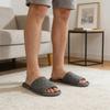 1 Coppia Traspiranti Comode Morbide Quotidiane Leggere Hotel Monouso Elasticità Cotone Antiscivolo Mezza Coppia Pantofole Schiuma