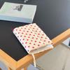 Quilted Fabric Book Cover Stripe Diary Book Jacket Cute Polka Dot Book Protector  Student