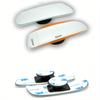 2Pcs Auto Weitwinkel Rückspiegel 360 Grad Rotation Auto Rück Hilfs Parkplatz HD Rahmenlose Blinden Fleck Spiegel