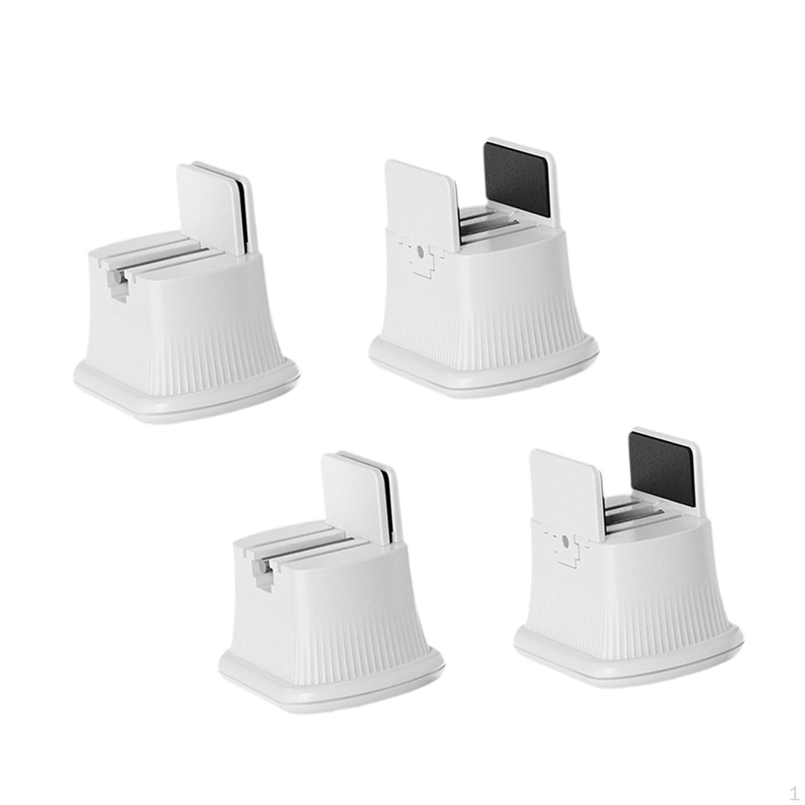 

4 предмета мебели для ножек кровати с высотой Tasier белый