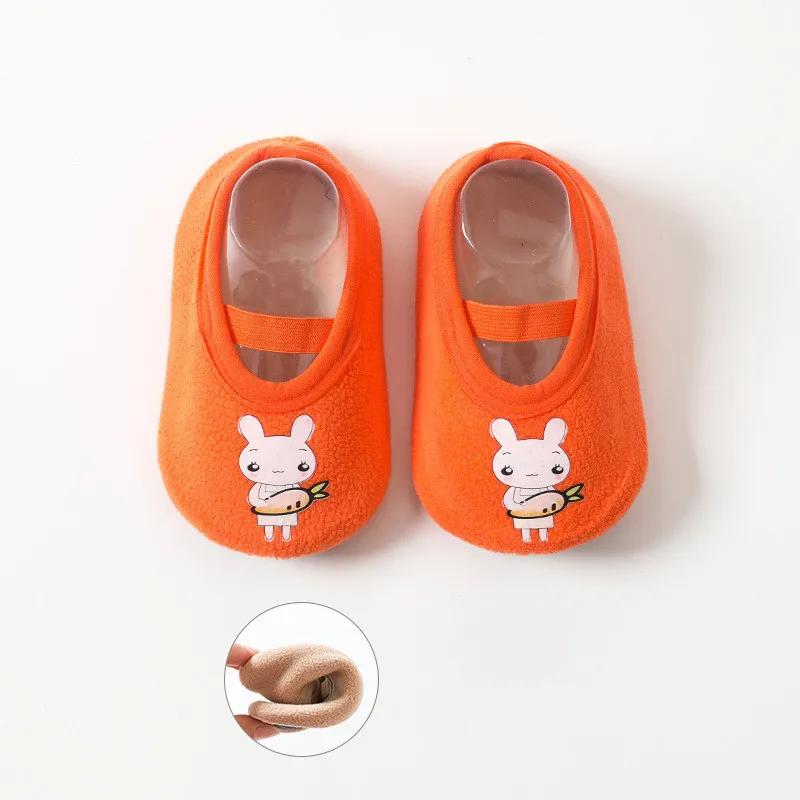 

Cute Cartoon Baby Floor Socks Non-slip Soft Sole Toddler Sock Boy Girls Cotton Children s Toddler Warm Shoes Infant First Walker XS-S(6-12M)
