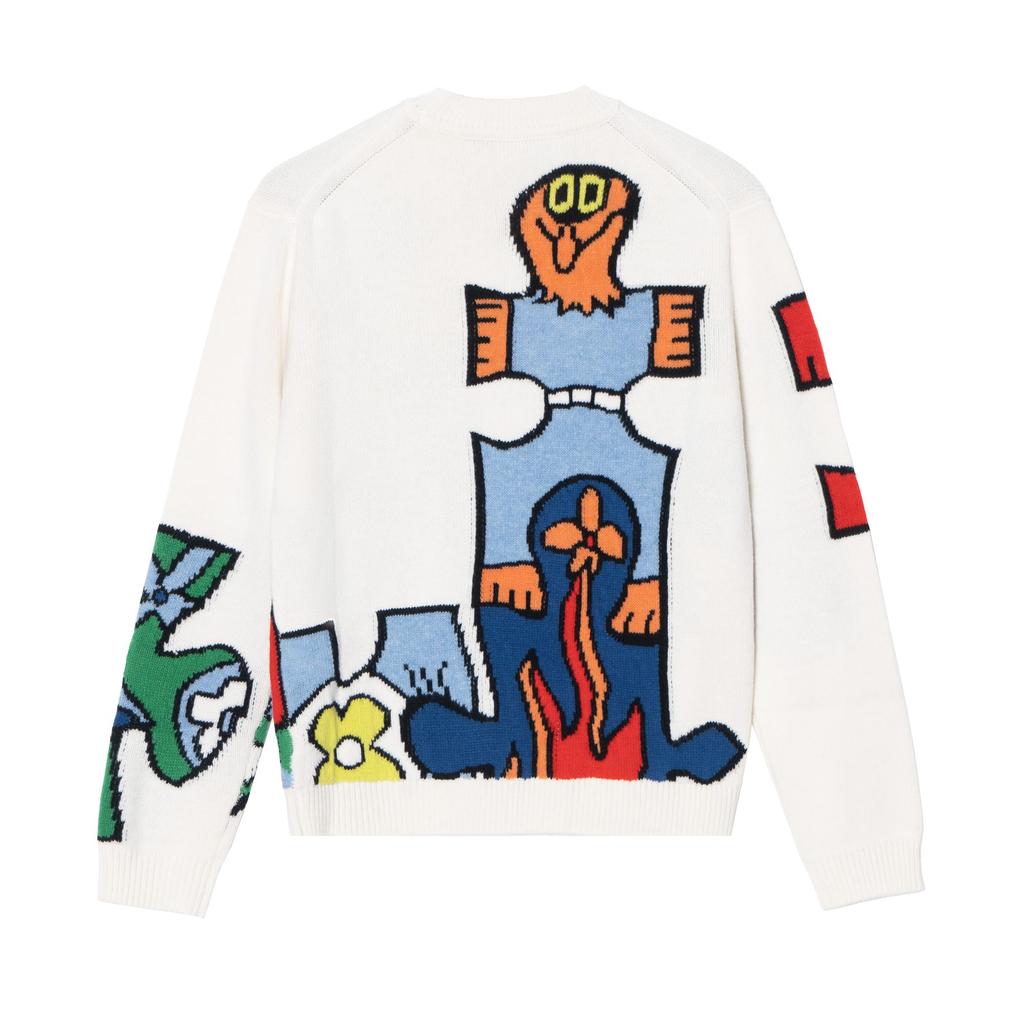 LOUIS VUITTON Lv Puzzle Jacquard Crewneck 1AB4QA