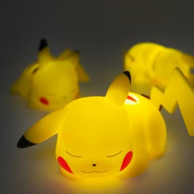 Pokemon Pikachu mini náladové světlo, šlofík, oblíbené korejské hračky pro batolata