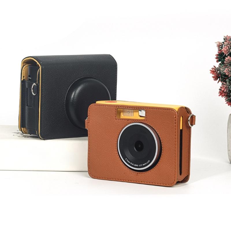 Protective Camera Case for MS300 Print Camera Ergonomic Shoulder Strap Easy Carry Waterproof