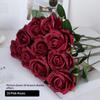 Artificial Highly Realistic Rose Bouquet for Valentine's Day Wedding Home Decoration Flowers Living Room Dining Table