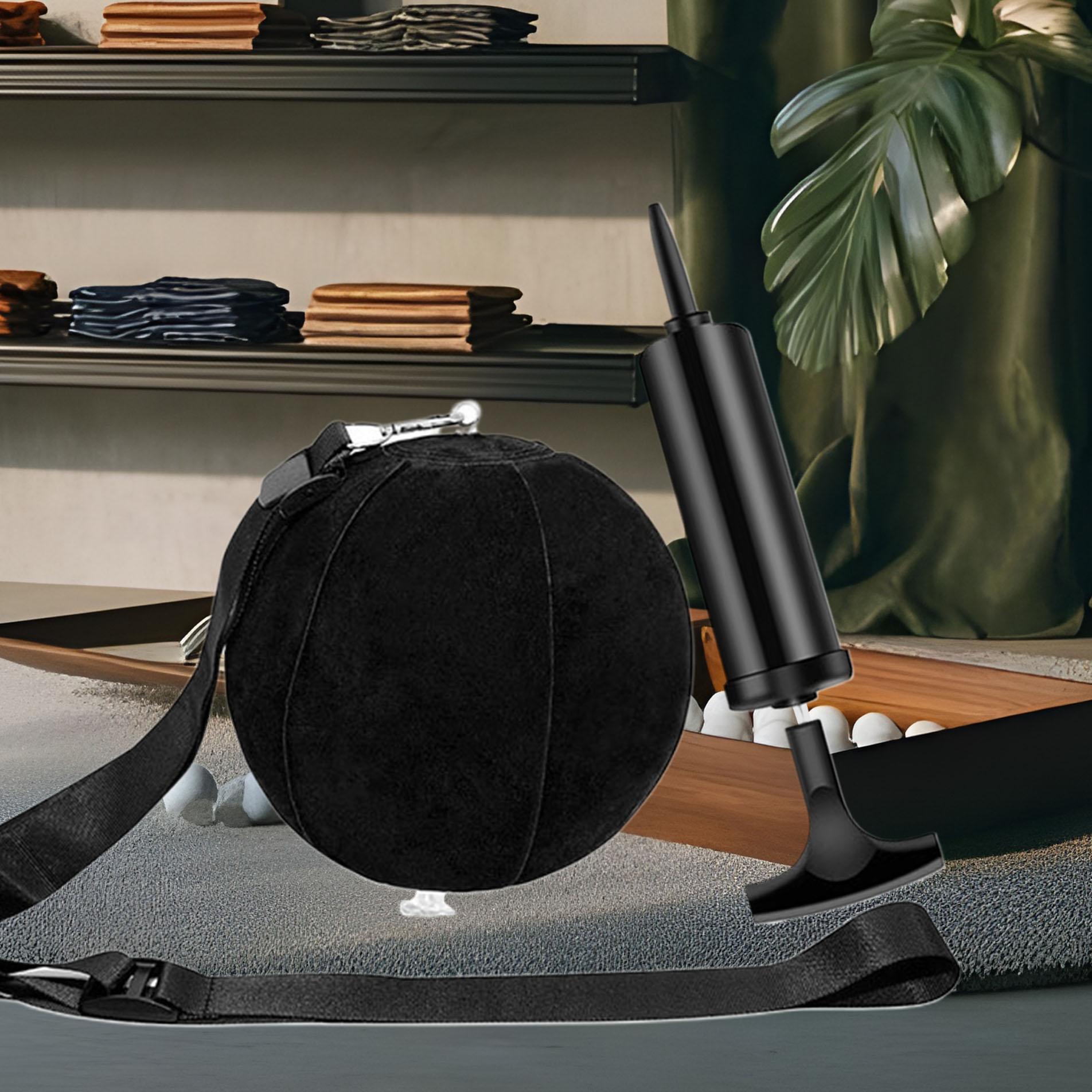 Golf Swing Trainer Aid Inflatable Smart Ball Golf Training Aid For Beginner Swing Trainer Equipment Adjustable For Cyclists Men CN