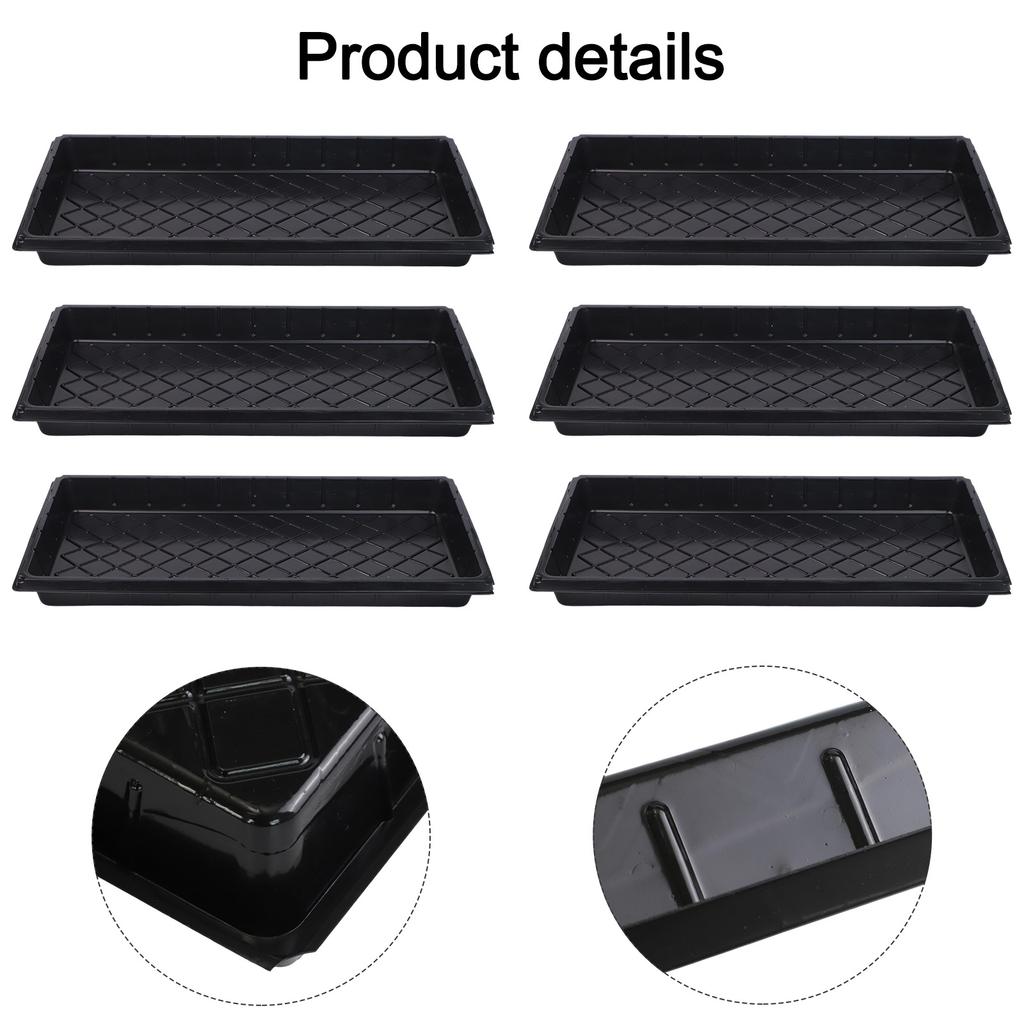 Growing Plate Tray Gardening Lightweight Plant Germination Plants Starter Sturdy Compact Brand New High Quality