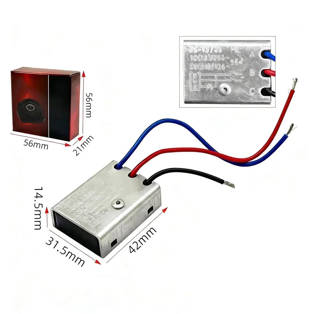 Soft Start Switch For Power Tools 16A Retrofit Module Easy Installation High Stability Wear Resistant Plastic Material