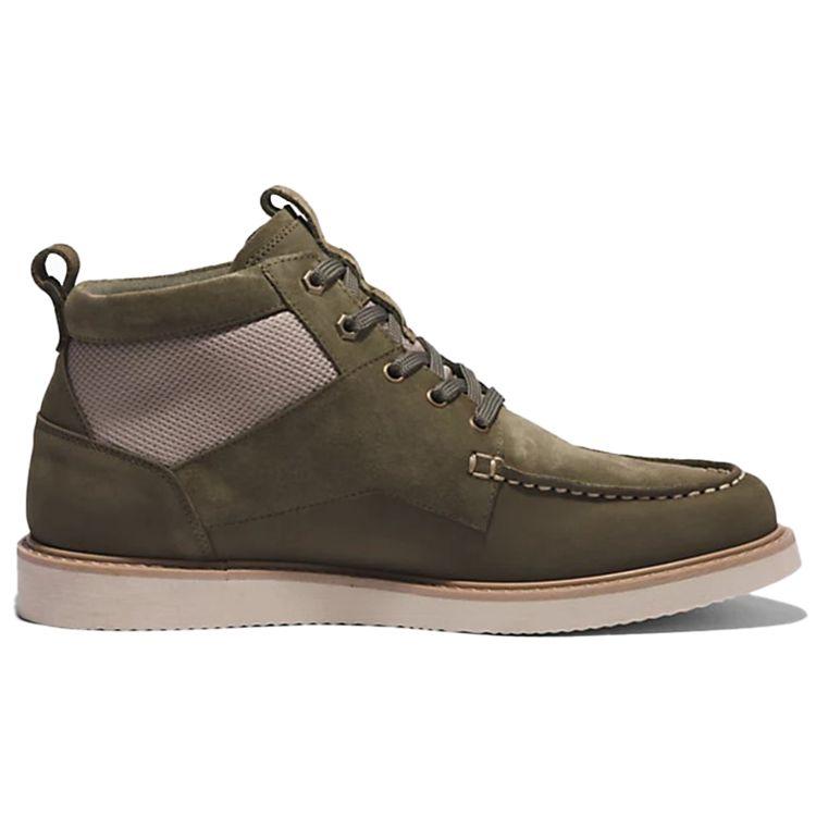 Timberland Newmarket Ii Chukka Casual Slip-Resistant Mid-Top Sneakers Men Sneakers Army-Green A2AHMA58