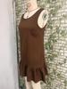 2026 European-American High Quality Sleeveless Vest Dress for Women - Spring/Summer