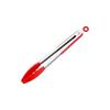 High-Temperature Resistant Silicone Kitchen Tongs - Non-Slip for Grilling, Baking, and Bread Handling.