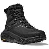HOKA ONE ONE Kaha 2 Anti-Slip Wear-Resistant High-Top Trekking Shoes Women's Black Sneakers 1155195-BBLC