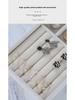 Samt 3-Schicht Acryl Schmuck Organizer Box