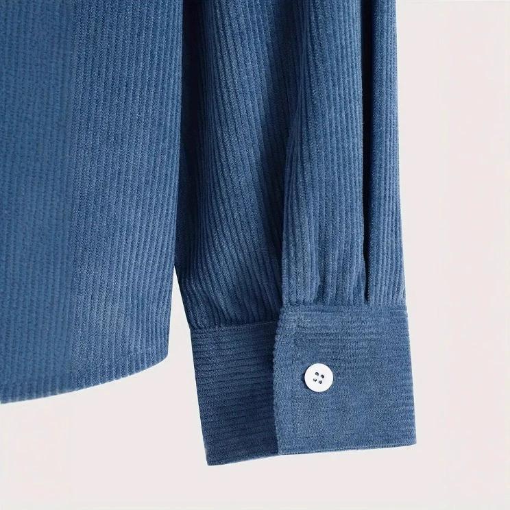 The New Fashion Trend Spring and Autumn Corduroy Hooded Jacket Is Comfortable and Casual for Daily Commuting for Men