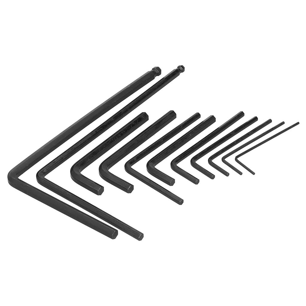 11Pcs Hex Wrench Set Guitar Adjustable Instrument Metal Hardware Key Tools M02668