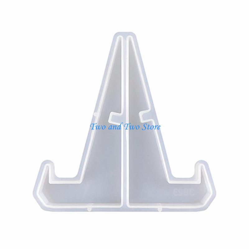 HX6F DIY Plate Display Stand Mold Display Stand Resin Casting molds Unique Design