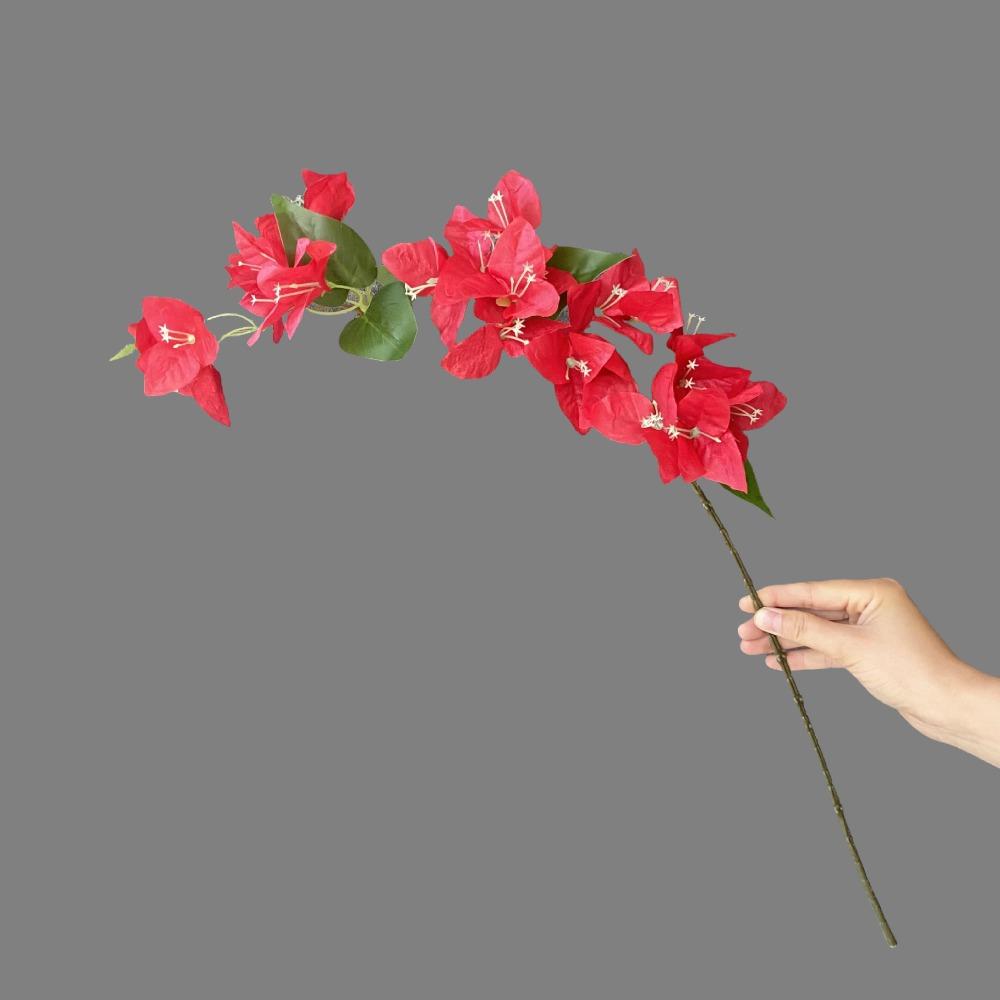 76cm Simulation Flower Real Touch Silk Flower Lifelike Fake Bougainvillea Spectabilis  Home
