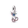 Einzigartiger Feder-Phönix-Anhänger Herrenschmuck 790102C01