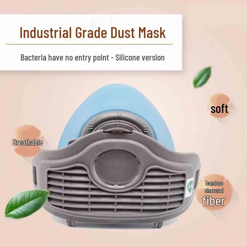 WEZHO 3200 Silicone Industrial Dust Respirator