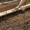 Gartenhoop-Set 1 Set Bögen Kunststoffbeschichtet Gewächshaus Rostbeständig Pflanzenstütze Abdeckung Anzuchttunnel für Hochbeete Reihe Insektennetz Rahmen