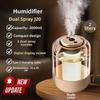 Desktop Tabletop Humidifier Ultra Silent Operation Dual Nozzles Air Diffuser for Bedroom Nursery Living Room