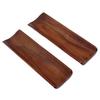 2PCS Sushi Plate Long Rectangle Plate Wood Japanese Style 7.2x2.1in Serving Platter for Cracker Party Home