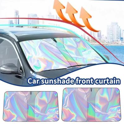 Car Windshield Sunshade UV Sun Shade Protector Cover Summer Sun Protection Interior Accessories For Auto Shading