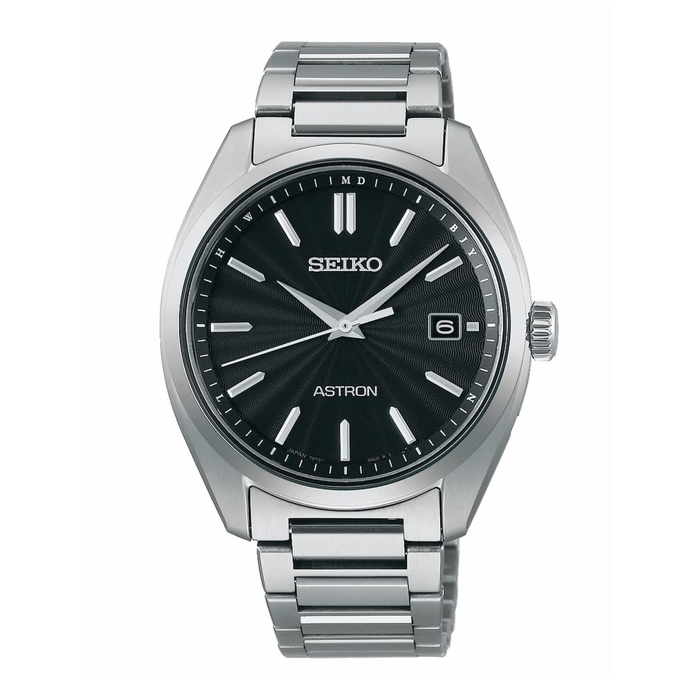 

[Годинник Seiko] ASTRON SBXY033 Чоловічий годинник, Зроблено в Японії, Включає сонячну радіосигнальну дату-календар, Корпус, Ремінець, Циферблат з чистого титану, Чорний