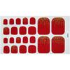  Toe Nail Stickers For Summer Sandals Full Wraps Toe Nail Polish Sticke