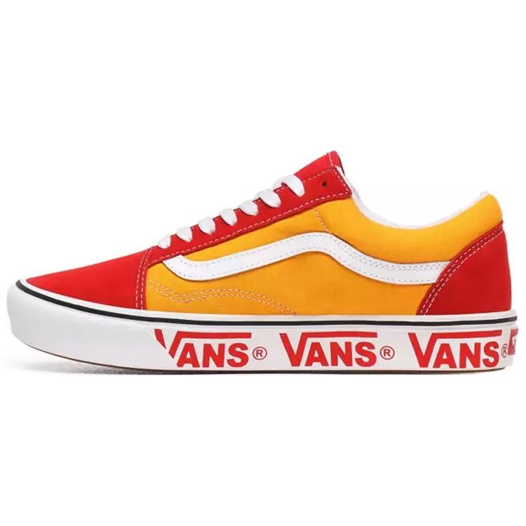 Vans ComfyCush Old Skool  Tape Mix - Red Cadmium  Men s VN0A3WMAWX4 EU 34.5