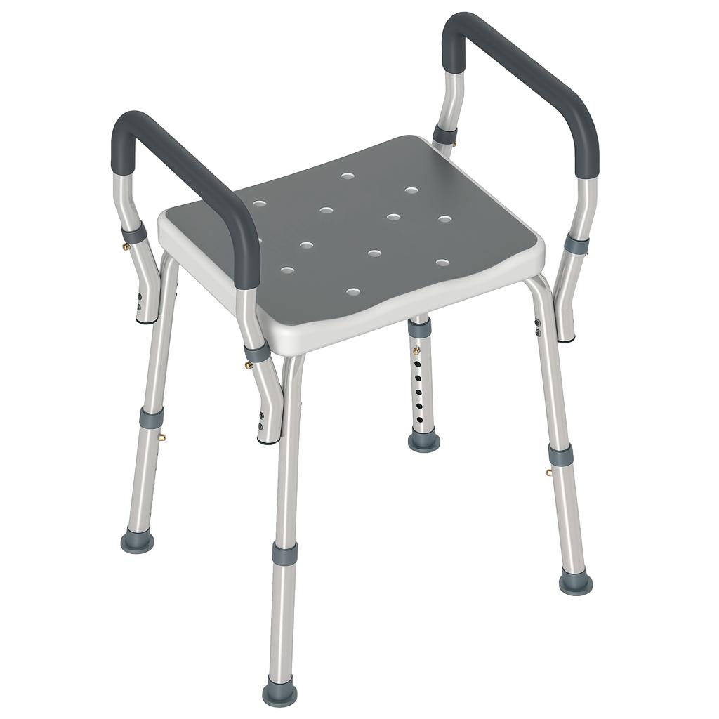 Sedile da Bagno in Alluminio 57-69cm