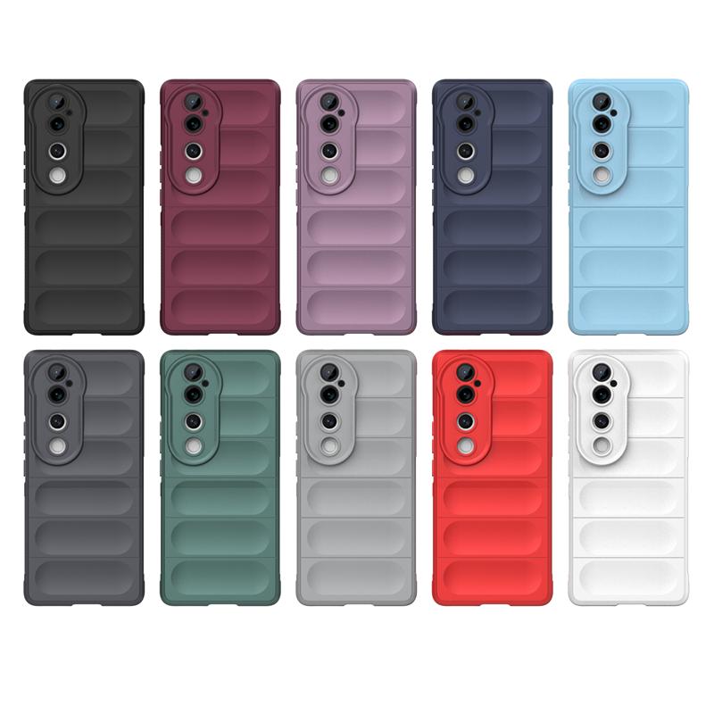 For Vivo V40 Case Cover Vivo V40 V 40 Capa New Skin-Friendly Shockproof Armor Phone Back Bumper Soft TPU Fundas Vivo V40 VivoV40