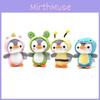 Penguin Plush Toy Keychain Pendant Keyring Stuffed Doll Animal For Car Or Office Decoration