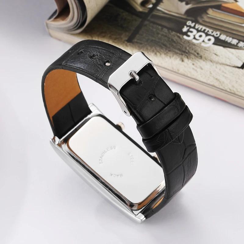 Mode Freizeit Business Dualzeit Duales Zifferblatt Uhren für Mann Frau Paar Uhr Quarzuhren Relogio Feminino Montre