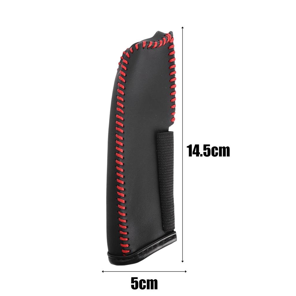 Handbrake Sleeve Genuine Leather Handbrake Grips for Mazda 6 Natural Leather Cover on The Handbrake Car Accessories Interior