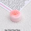 Cat Paw and Jelly Pudding Resin Accessories: Cartoon DIY Cream Glue, Hair Clips, Croc Charms, and Ornaments