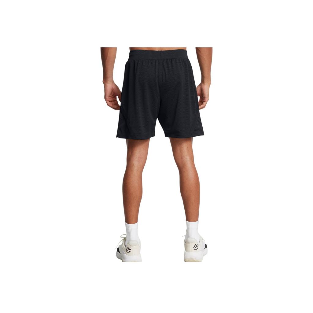 Under Armour FW24 Curry Signature Moisture-Wicking Quick-Dry Breathable Loose Fit Sports Shorts Men shorts Black 1387095-001