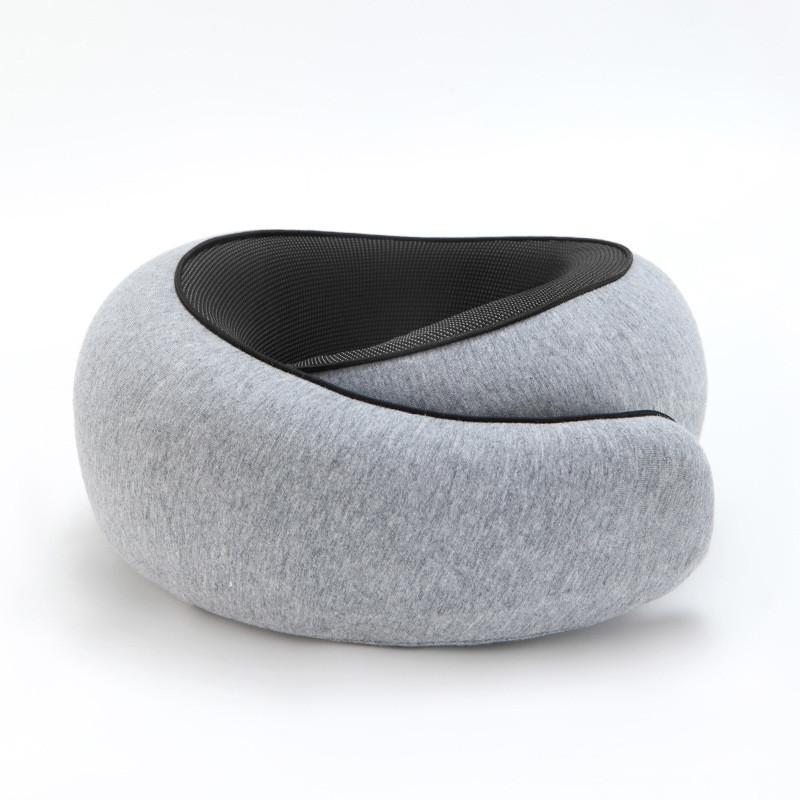 Travel Neck Pillow With Memory Foam For Adults Portable U Shape Support