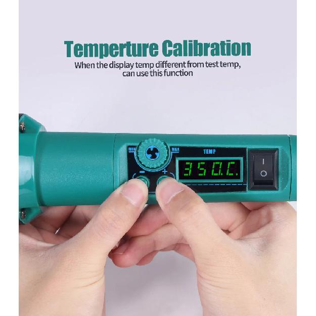 YIHUA Portable Hot Air Station 8858-I LED Digital Display Soldering Station 700W Solder Gun PCB SMD Repair BGA Rework Station