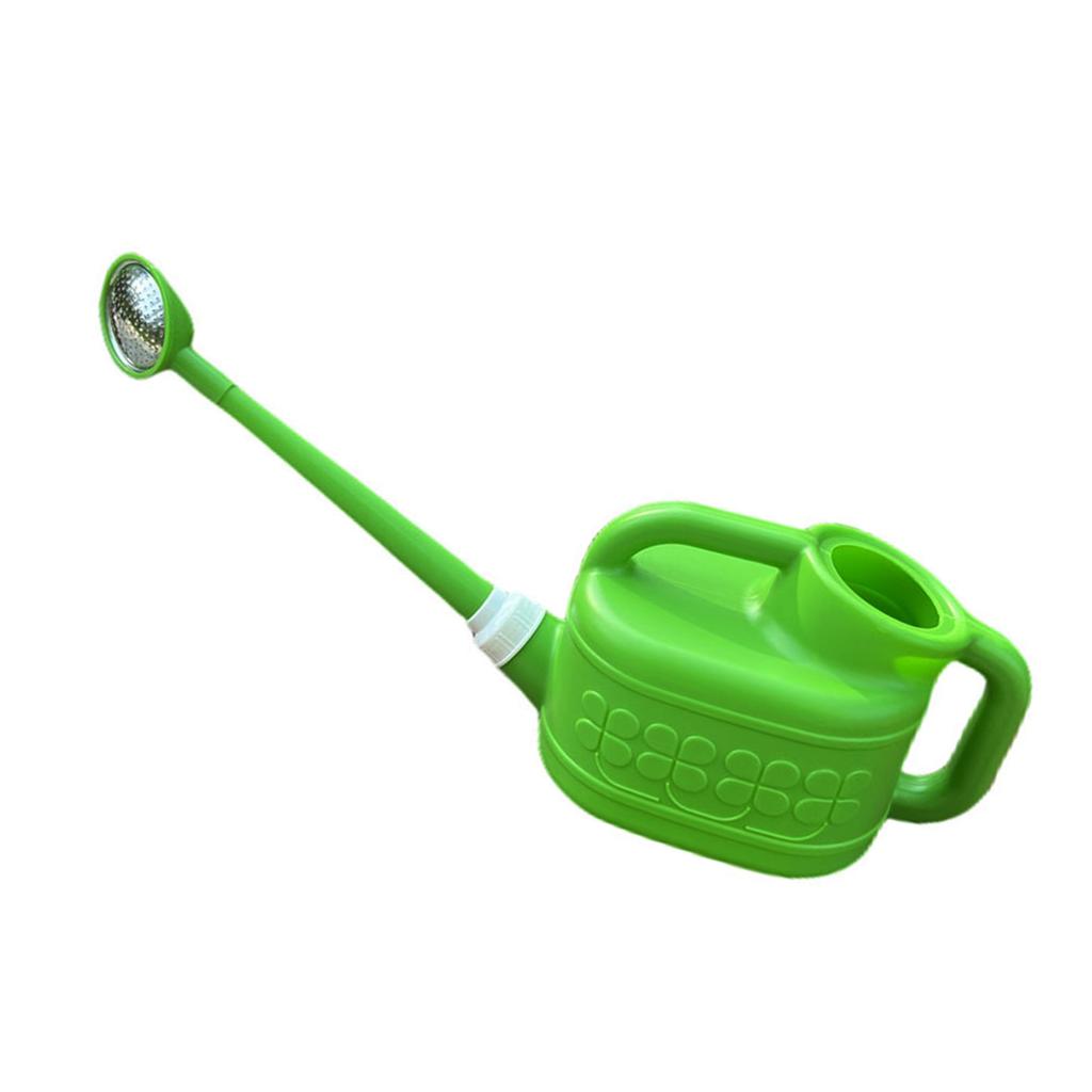 Multipurpose Outdoor Watering Container Adjustable Flows Spout Removable Sprayer Nozzle Comfort Handle For Balcony Plant