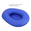 Portable Blue Inflatable Bedpan PU Lightweight Bedpan Easy To Clean Reusable Anti-bedsore Bedpan Home Nursing