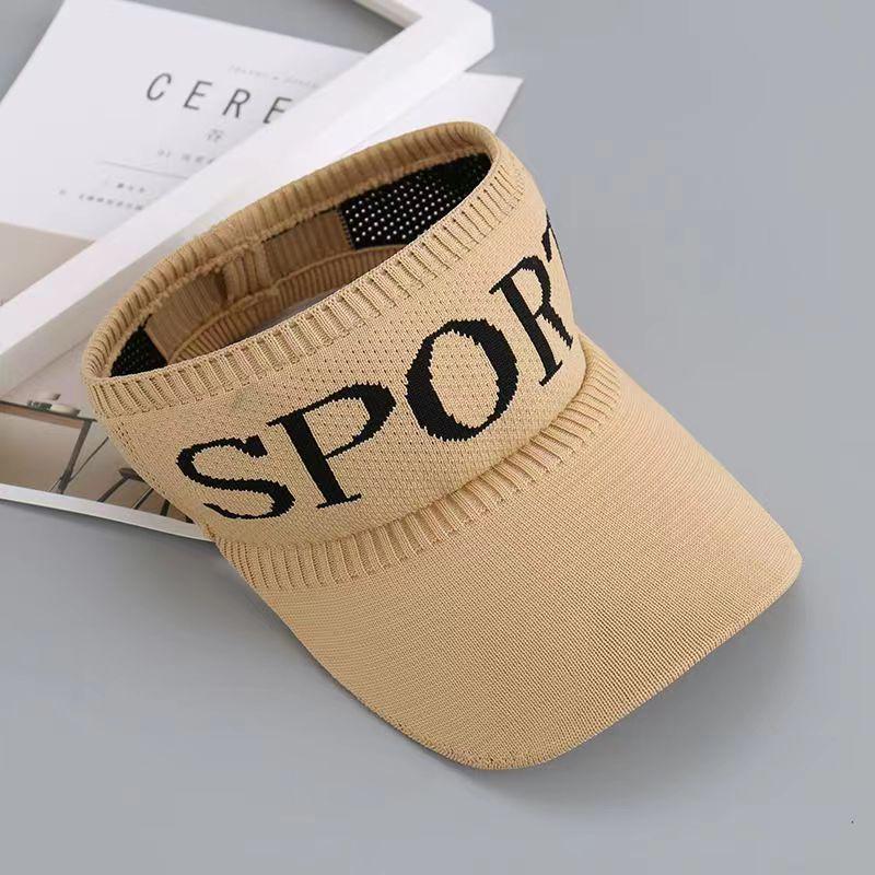 Women's Korean Style Summer Sun Visor - UV Protection Tennis Hat