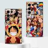Phone Case for Samsung Galaxy S23 FE S24 S21+ S20 FE S24Ultra S21 S25 Ultra S22 Plus Soft Shell Anime One Pieces