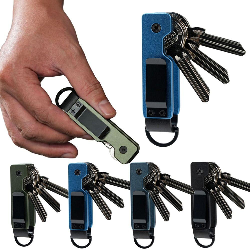 Compact Key Organizer Metal Keys Fob Smart Key Case Holder  Outdoor