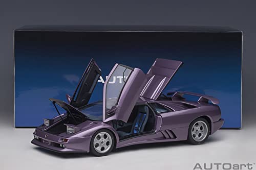 AUTOart 1/18 Scale Lamborghini Diablo SE30 Jota VIOLA SE30/Metallic Purple Finished Model 79142