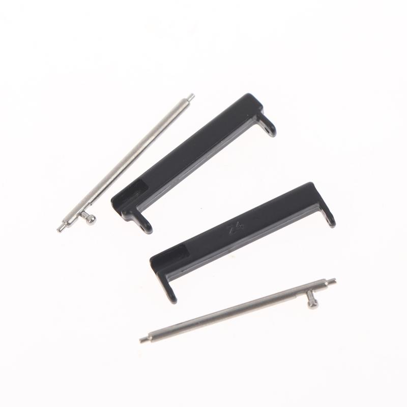 1 Para adapterów do opaski na nadgarstek 24 mm na 22 mm/20 mm do smartwatcha 7/9/D5I Akcesoria Złącze zamienne do smartwatcha