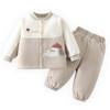 Winter Thickened Kids' Cartoon Korean Style Clothing Set